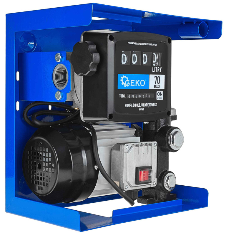 Výdajný stojan CPN na naftu s čerpadlom a počítadlom, 900 W, 70l/min, GEKO 2