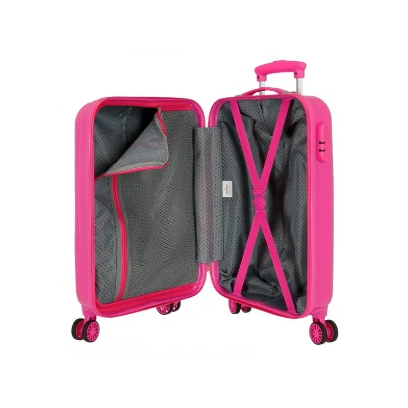 Luxusný detský ABS cestovný kufor DISNEY FROZEN Sparkle, 55x38x20cm, 34L, 2421431 4