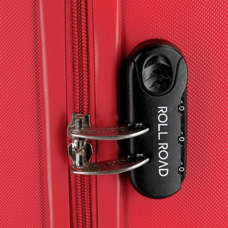Príručný kufor (small) 55x38x20 cm – Roll Road Flex Red, 35 l, 5849164 7