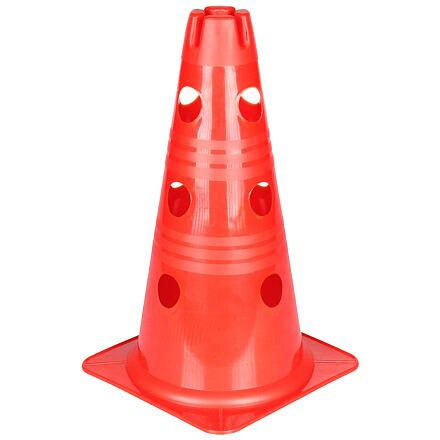 Vario kužeľ s otvormi červená 30 cm