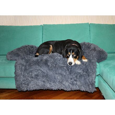 Petsofa pelech pre psa tmavo šedá 1