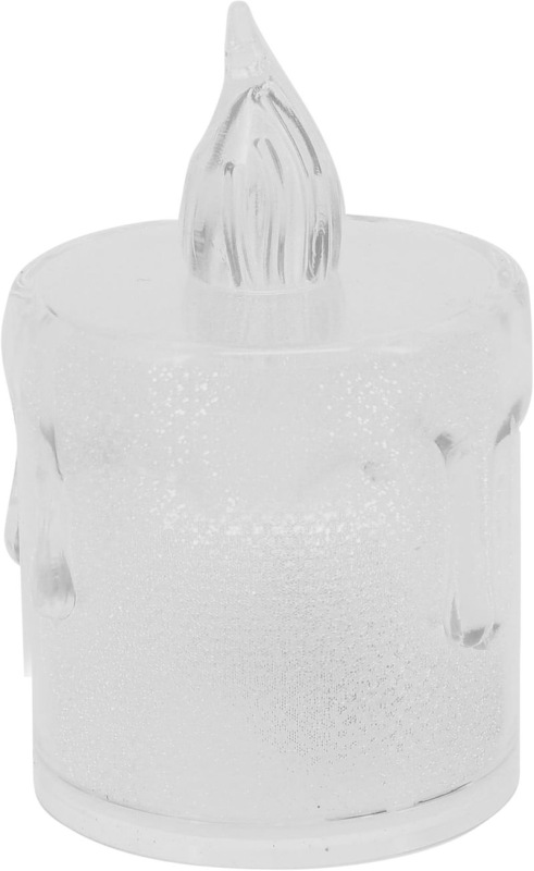 Sviečka, vianočná, LED, teplá biela, 5 cm, sellbox 24 ks 3