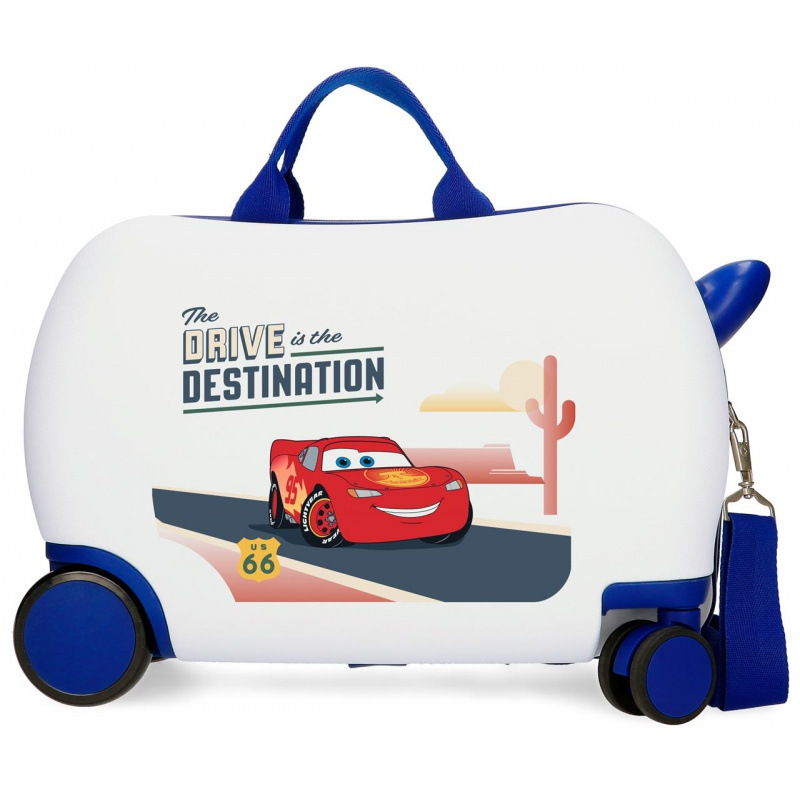 Detský cestovný kufor / odrážadlo Disney "Destination Cars", 25L, 4791041
