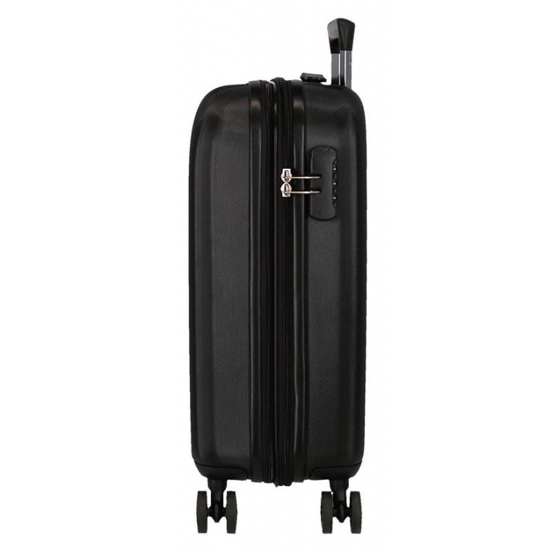 JOUMMA BAGS ABS kufor MOVOM Riga Black / Čierny, 55x40x20cm, 37L (45L), 5998661