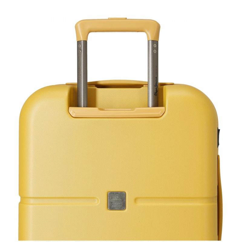 PEPE JEANS Highlight Ochre, ABS Cestovný kufor, 55x40x20cm, 37L, 7688623 (small exp.) 8