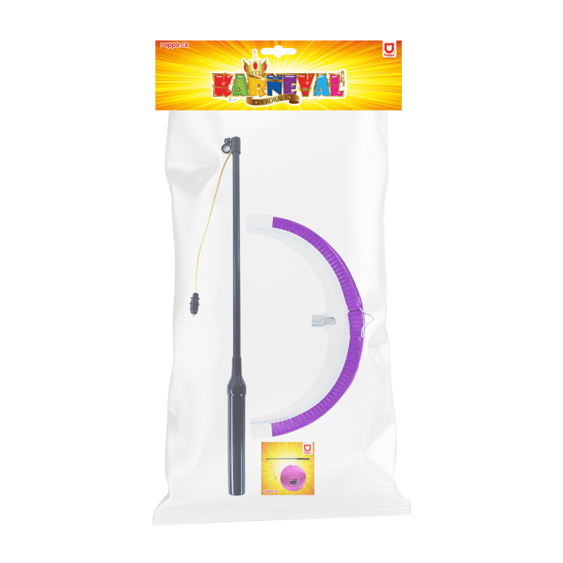 Lampión pavúk Halloween so svietiacim prútikom 2