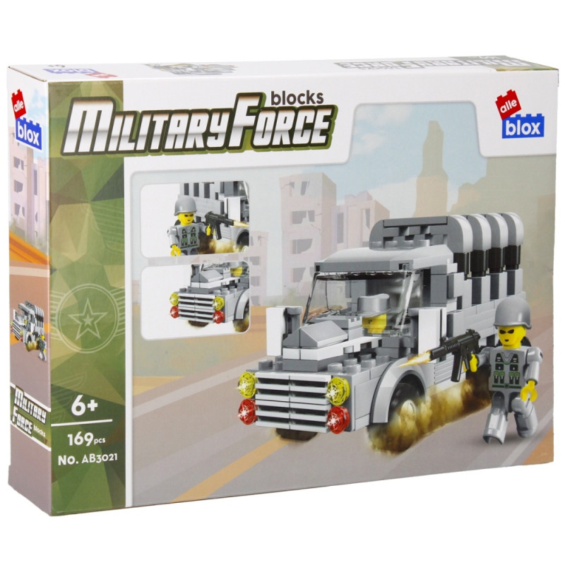 Stavebnica Army Vojenský Nákladiak 1