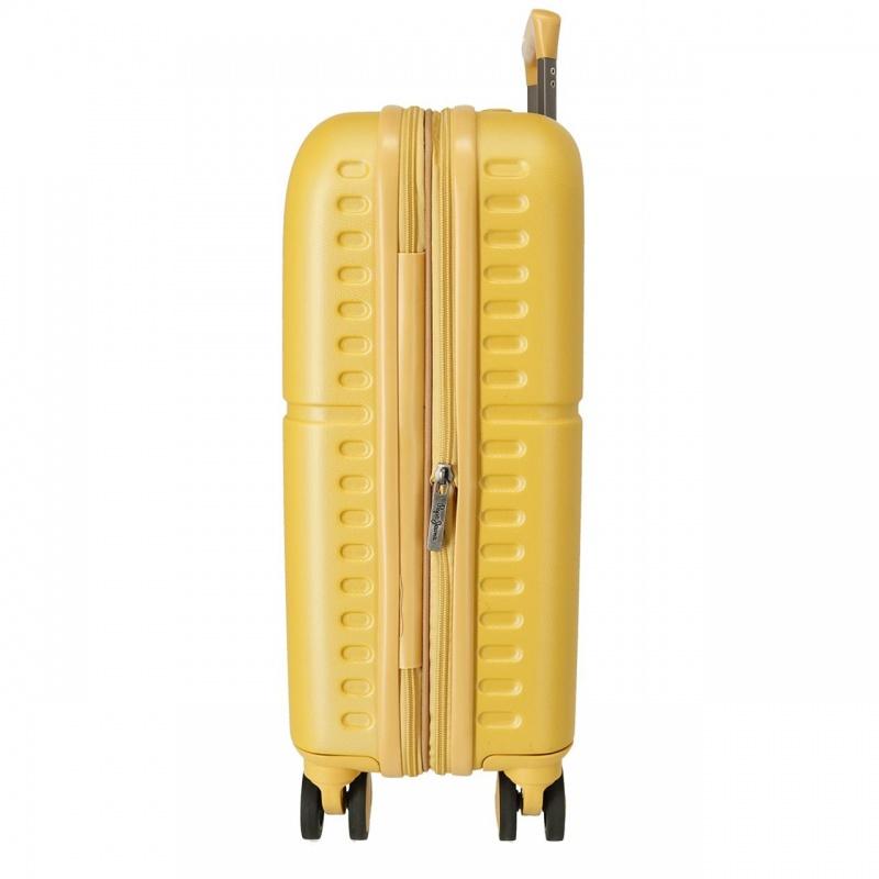 PEPE JEANS Highlight Ochre, ABS Cestovný kufor, 55x40x20cm, 37L, 7688623 (small exp.) 3
