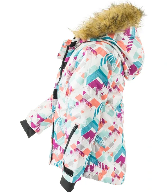 Zimná lyžiarska bunda pre dievčatá, Pidilidi, PD1098-03, ružová, veľ. 140