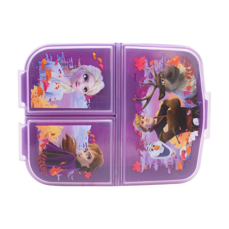 Delený plastový box na desiatu Disney Frozen, 35020 3
