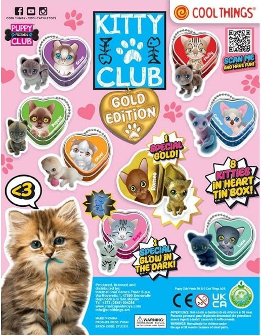 Kapsula Kitty Club Gold Edition 1