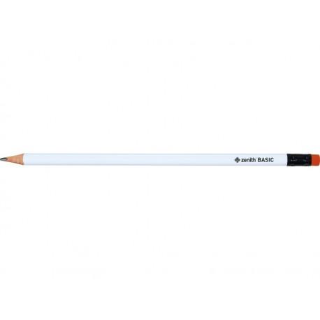 ASTRA ZENITH Basic, 4ks Obyčajná HB ceruzka s gumou, blister, 206315004