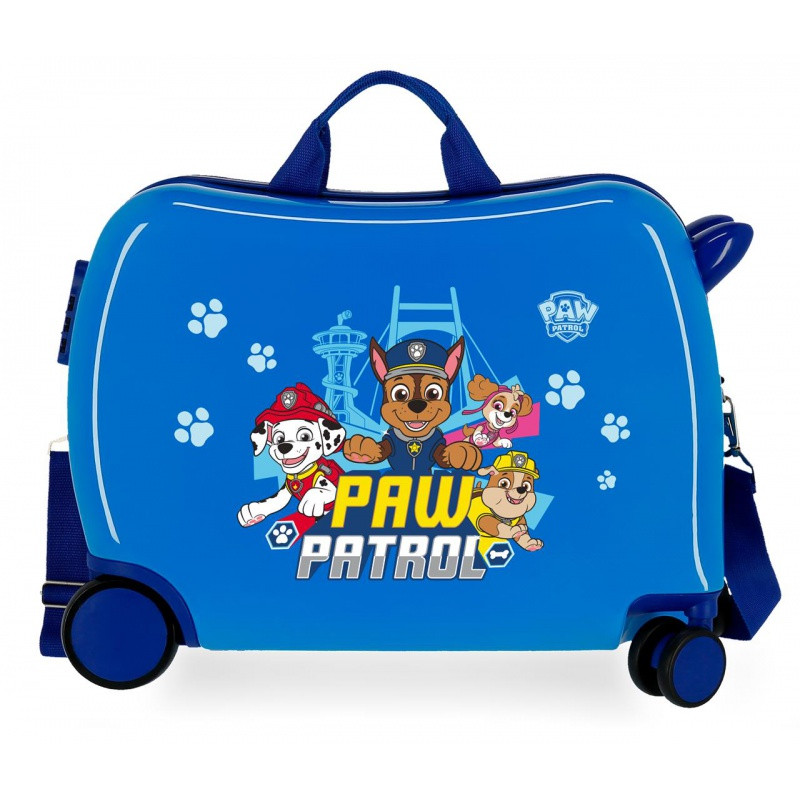 Detský cestovný kufor na kolieskach / odrážadlo PAW PATROL Heroic, 34L, 4719821
