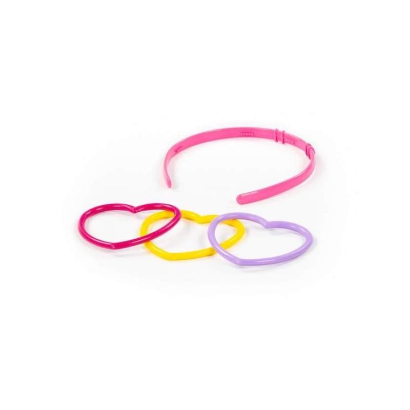 Malá romantička - súprava čelenka a náramky