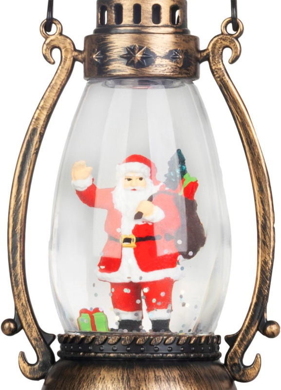 Lampáš MagicHome Vianoce, plast, 1xLED teplá biela, 8x6.5x14 cm, 3xLR44 2