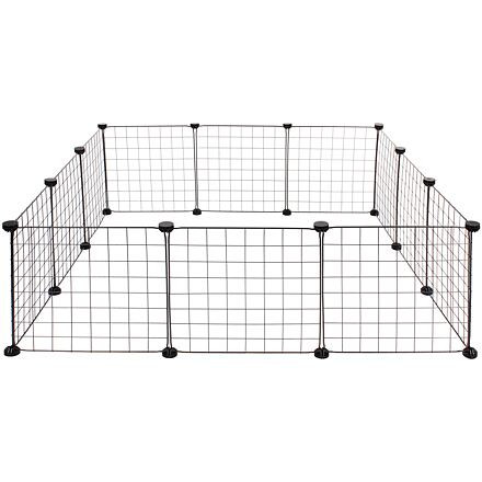 Bucky ohrádka pre zvieratá čierna