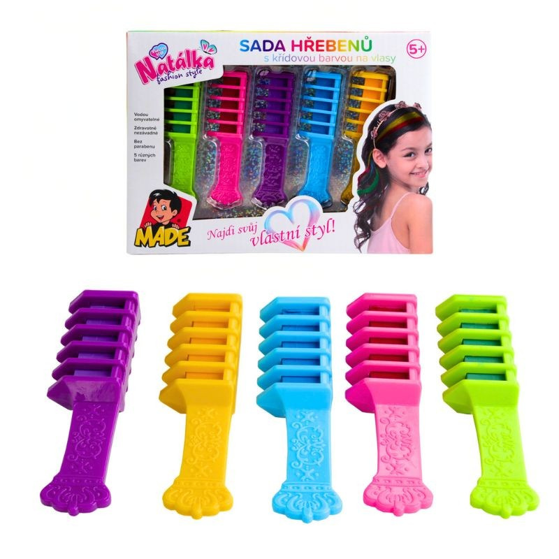 Farby na vlasy s hrebeňmi