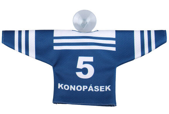 Replika ČSR 1947 minidres hokejový modrá