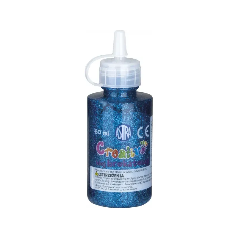 CREATIVO Glitrové lepidlo s trblietkami 60ml, mix farieb, 332114004