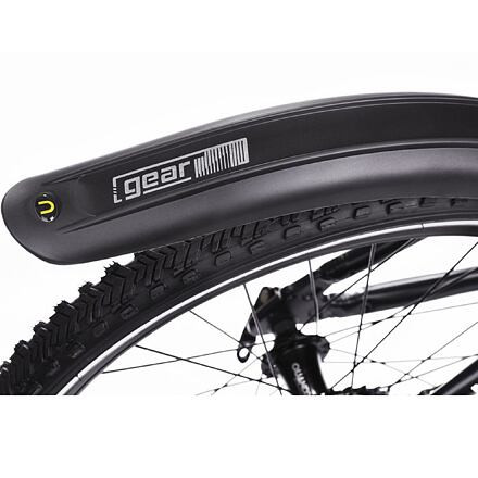 Gear 1.1 Set blatníky na bicykel čierna 1