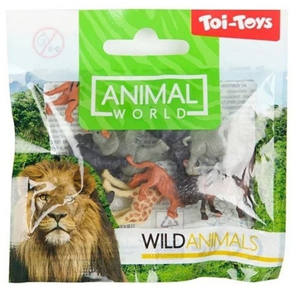 Figúrky Animal World 8ks 3 druhy 3