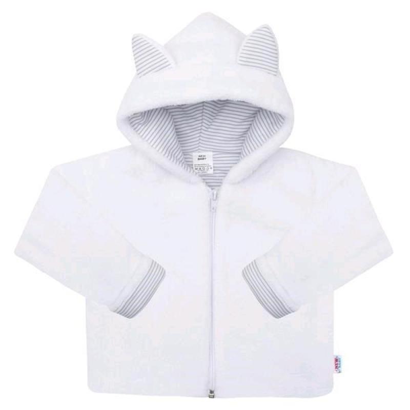 Luxusný detský zimný kabátik s kapucňou New Baby Snowy collection 74 (6-9m)