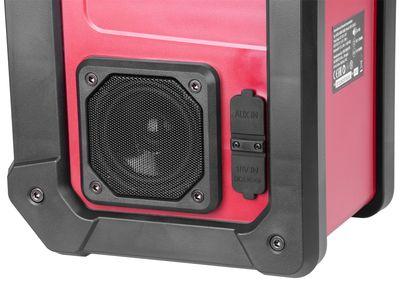 Rádio Worcraft CBTS-S20LiH ShareSYS, 20V Li-Ion, DAB+FM, Bluetooth, AUX, 2x15W