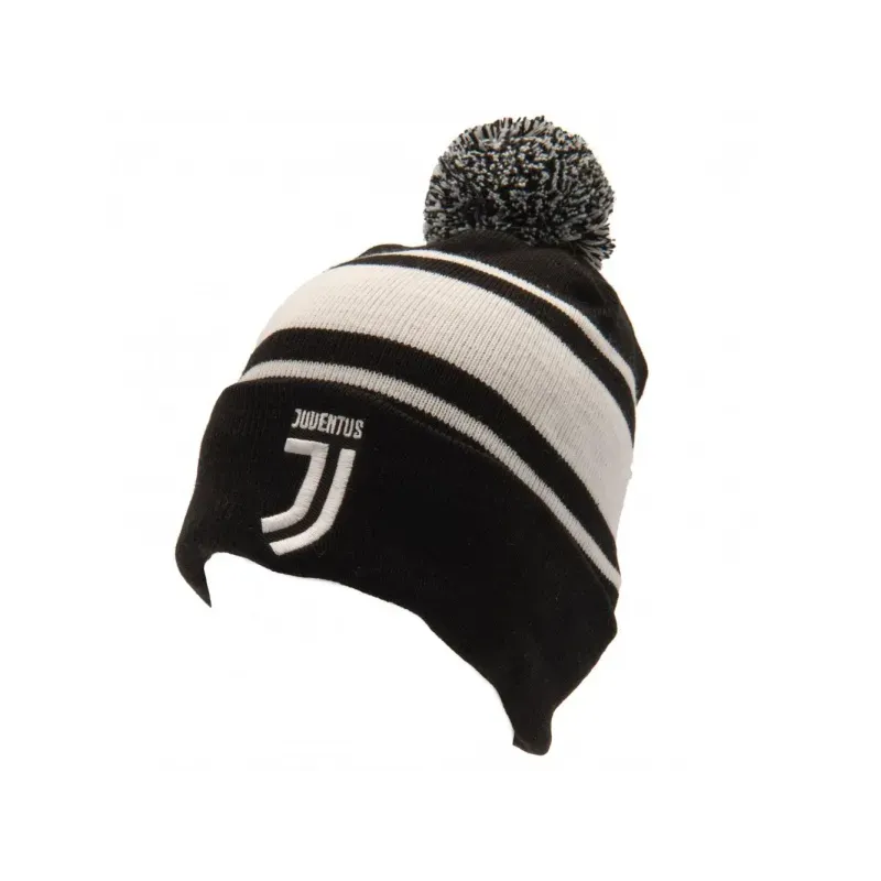 FOREVER COLLECTIBLES Štýlová zimná čiapka JUVENTUS Text