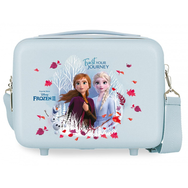 Cestovný kozmetický kufrík DISNEY FROZEN Trust Your Journey, 21x29x15cm, 9L, 2543961