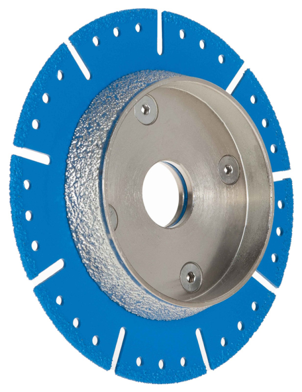 Diamantový kotúč na rezanie a zrážanie hrán PVC rúr 125 mm, GEKO 3