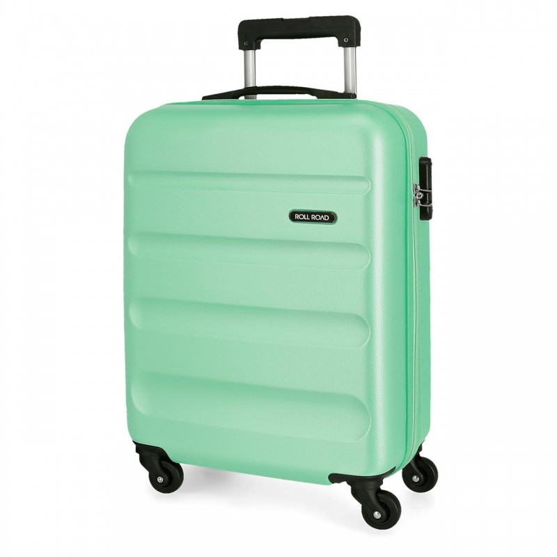 ROLL ROAD Flex Turquesa, ABS Cestovný kufor, 55x38x20cm, 35L, 584916B (small)