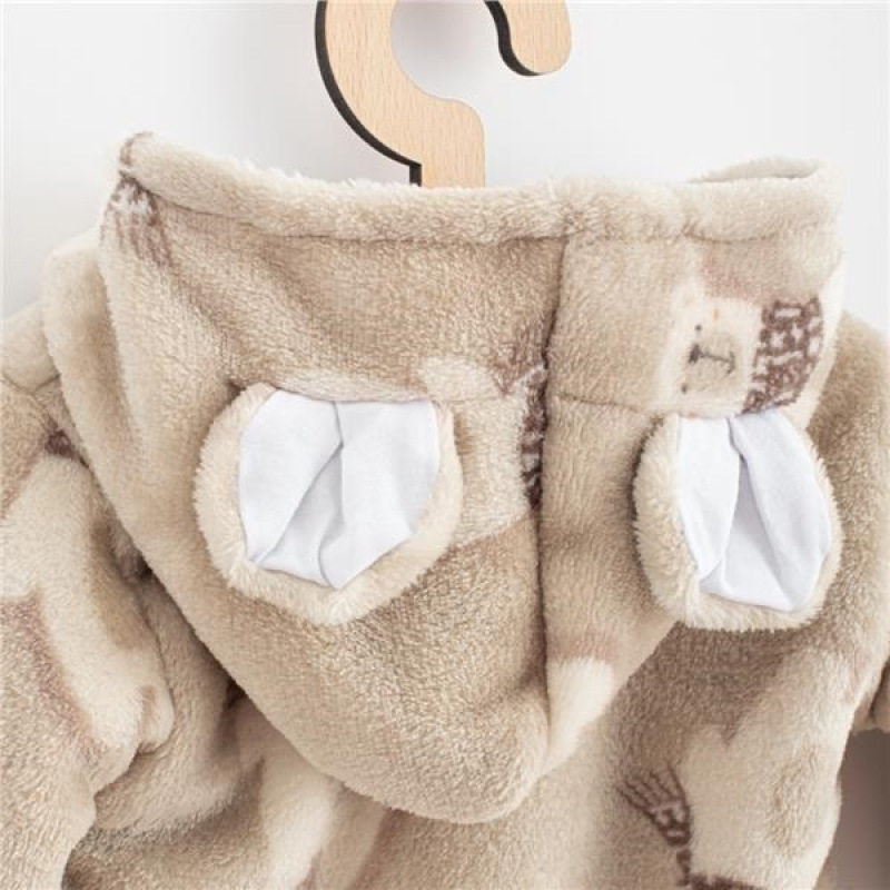 Dojčenská Wellsoft zimná mikinka s kapucňou New Baby Polar Bear 80 (9-12m) 1