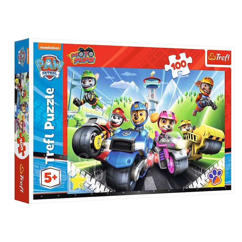 Puzzle Labková Patrola Race 100