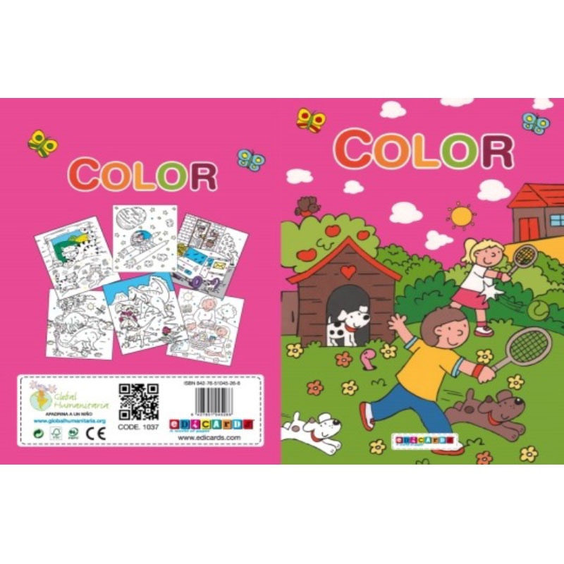 Omaľovánky pre najmenších A4, mix druhov 7