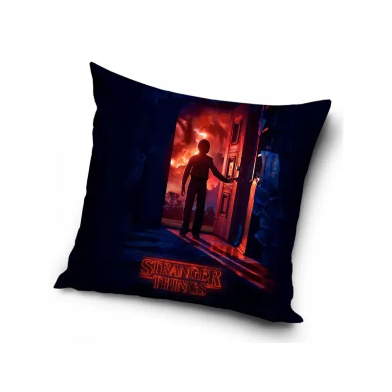 Obojstranný dekoračný vankúšik STRANGER THINGS, 40/40cm, STR213005