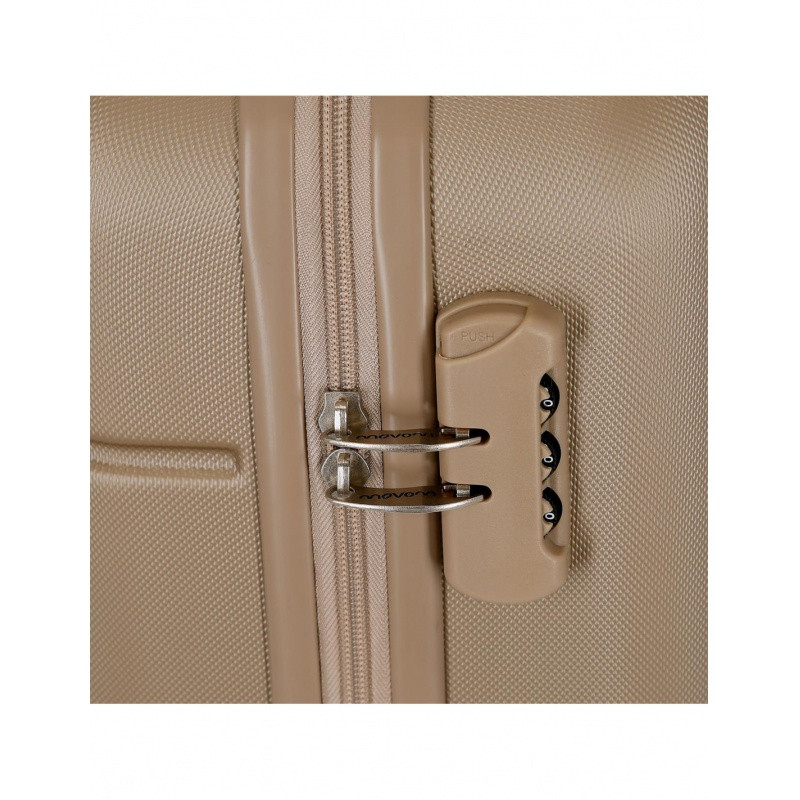 ABS cestovný kufor Movom Galaxy Champagne, 55x40x20cm, 37L, 5989163 (small) 7
