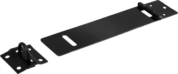 Petlica na dvere Strend Pro, 130 mm, okrasná, čierna