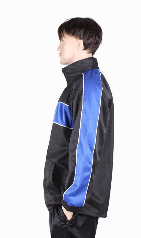 Merco TJ-2 športová bunda čierna-modrá, veľ. XL