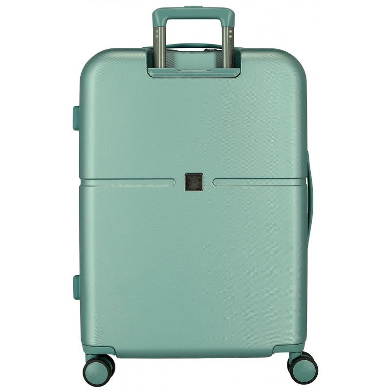 PEPE JEANS Highlight Verde, Sada luxusných ABS cestovných kufrov 70cm/55cm, 768952B 2