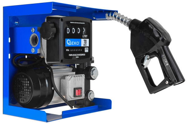 Výdajný stojan CPN na naftu s čerpadlom a počítadlom, 900 W, 70l/min, GEKO 1