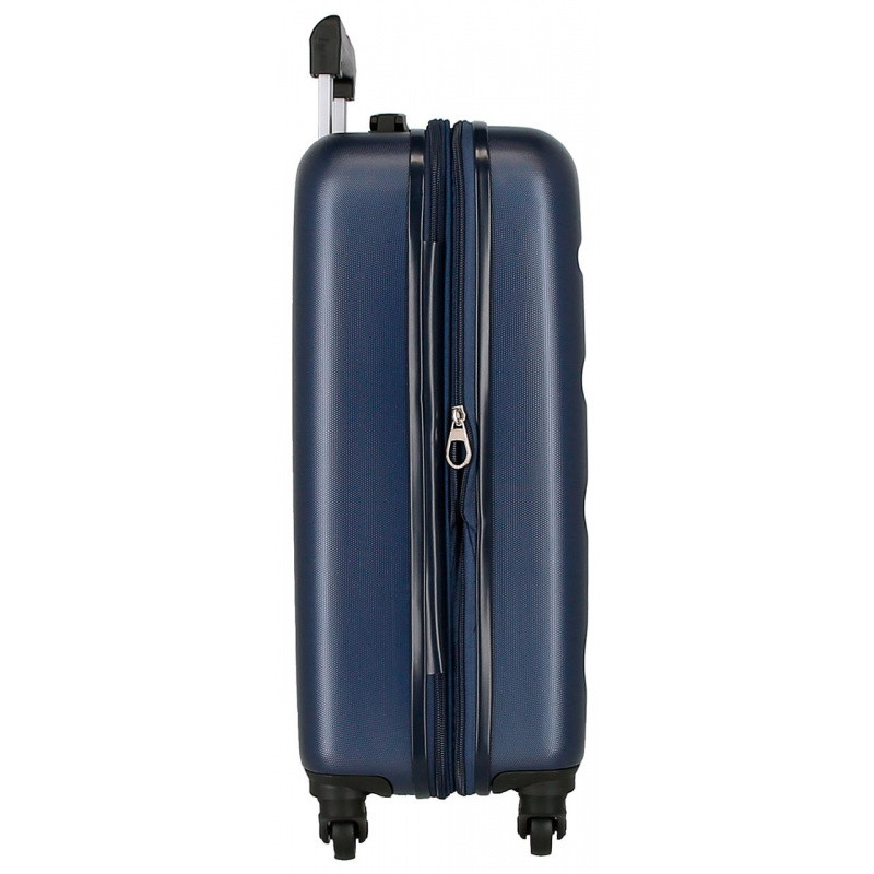 ROLL ROAD Flex Navy Blue, ABS Cestovný kufor, 55x38x20cm, 35L, 5848662 (small exp.) 3