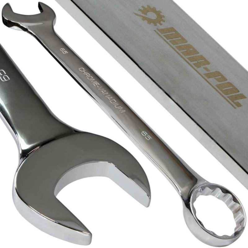 Sada očkových vyhnutých kľúčov 10-19 mm, 6-dielna, MAR-POL