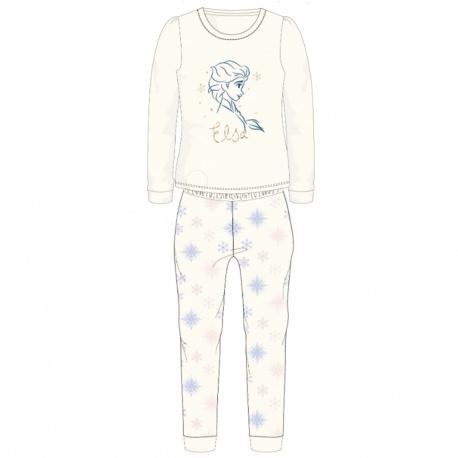 E plus M Dievčenské flísové pyžamo DISNEY FROZEN Coral - 7 rokov (122cm)