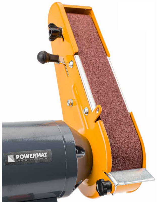 Stolová brúska 2v1, brúsny kameň 150 mm, brúsny pás 656x50 mm, PM-SS-1850M-2W1, POWERMAT 5