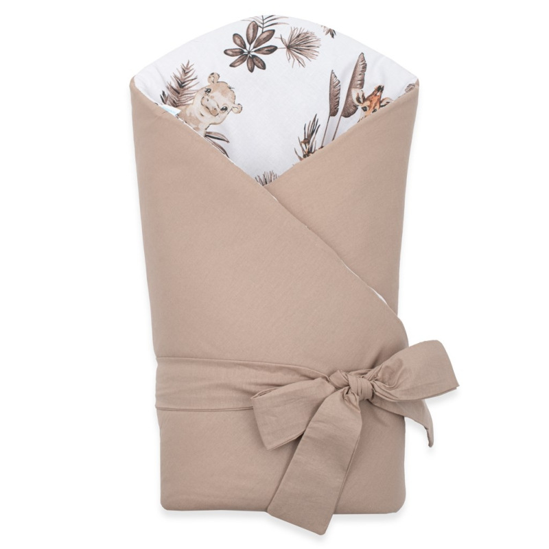 Obojstranná detská zavinovačka New Baby Safari 80x80 cm 2