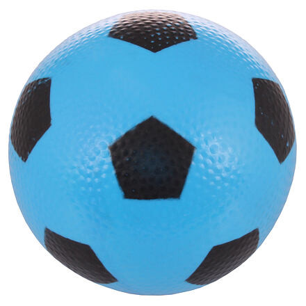 Lopta Fotbal gumová lopta modrá
