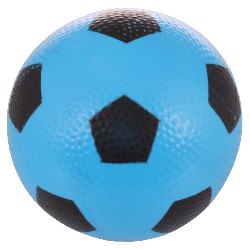 Lopta Fotbal gumová lopta modrá