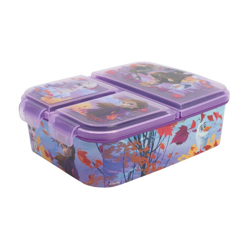 Delený plastový box na desiatu Disney Frozen, 35020 1