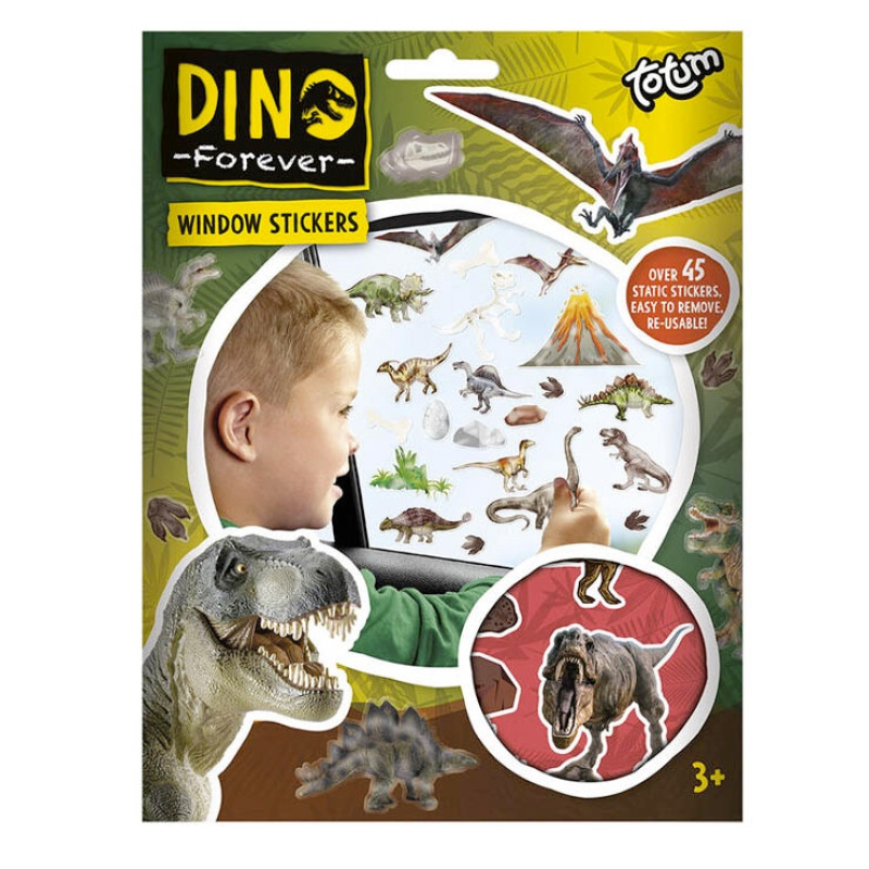 Dino okenné dekorácie