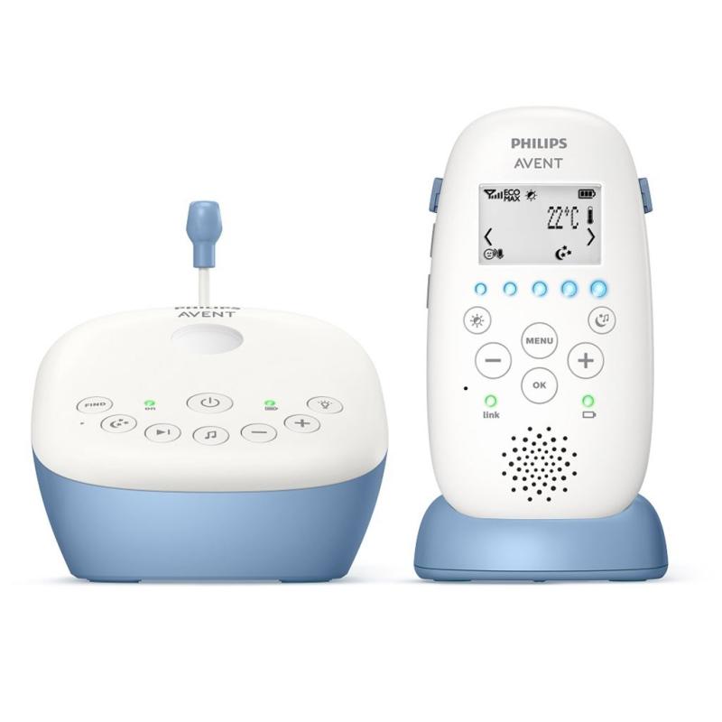 Digitálna detská opatrovateľka Avent Baby DECT SCD735/52